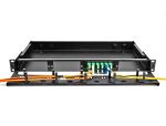 Delock LWL HD (High Density) Kassette MPO Stecker zu 12 x SC Simplex Buchse, 12 Fasern, Singlemode, Polarität A, 9/125 µm