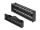 Delock 19″ Keystone Patchpanel 48 Port mit Entlastungsschiene 2 HE gewinkelt schwarz