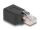Delock Adapter RJ50 Stecker zu Buchse Belegung 1:1 schwarz