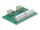 Delock RJ45 2 x Buchse zu 2 x Terminalblock mit Drucktaster für Hutschiene