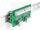 Delock RJ45 2 x Buchse zu 2 x Terminalblock mit Drucktaster für Hutschiene