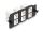 Delock Keystone Adapter Panel 6 Port schwarz