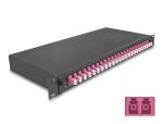 Delock 19″ LWL Spleißbox 24 x LC Duplex OM4...