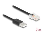Delock USV Kommunikationskabel USB 2.0 Typ-A zu USB RJ50 2 m