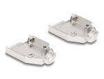 Delock Gehäuse für D-Sub 9 Pin Stecker / Buchse Zinklegierung