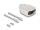 Delock Gehäuse für D-Sub 9 Pin Stecker / Buchse Zinklegierung