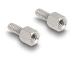 Delock Gehäuse für D-Sub 9 Pin Stecker / Buchse Kunststoffgehäuse für Flachbandkabel