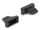 Delock Gehäuse für D-Sub 9 Pin Stecker / Buchse Kunststoffgehäuse für Flachbandkabel