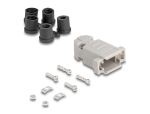 Delock Gehäuse für D-Sub 9 Pin Stecker / Buchse mit Gummidichtungen