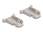 Delock Gehäuse für D-Sub 9 Pin Stecker / Buchse mit Gummidichtungen