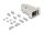 Delock Gehäuse für D-Sub 9 Pin Stecker / Buchse mit Zugentlastung Zinklegierung