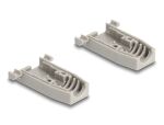 Delock Gehäuse für D-Sub 9 Pin Stecker / Buchse mit Gummidichtungen