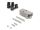 Delock Gehäuse für D-Sub 9 Pin Stecker / Buchse mit Gummidichtungen