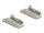 Delock Gehäuse für D-Sub 9 Pin Stecker / Buchse mit Gummidichtungen