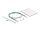 Delock 19″ Keystone Patchpanel 24 Port gewinkelt mit Entlastungsschiene schwarz
