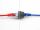 Delock RJ45 Cat.6A Einbaubuchse / Kupplung schwarz