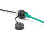 Schutzkappe für Delock RJ45 Einbaubuchsen 67047 und 67048 IP68 staub- und wasserdicht schwarz