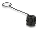 Schutzkappe für Delock RJ45 Stecker 67049 IP68 staub- und wasserdicht schwarz