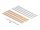 Delock 19″ D-Typ Patchpanel mit Entlastungsschienen 32 Port 2 HE schwarz