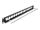 Delock 19″ D-Typ Patchpanel mit Entlastungsschiene 16 Port 1 HE schwarz