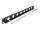 Delock 19″ D-Typ Patchpanel mit Entlastungsschiene 8 Port 1 HE schwarz