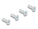 Delock D-Typ RJ45 Einbaubuchse / Kupplung Cat.6A STP Metall