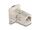 Delock D-Typ RJ45 Einbaubuchse / Kupplung Cat.6A STP Metall