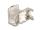 Delock D-Typ RJ45 Einbaubuchse mit LSA Anschluss Cat.6A STP Metall
