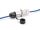 RJ45 Modularer Stecker feldkonfektionierbar Cat.6A mit robusten Kabelsteckergehäuse und Schutzkappe passend für die Delock Durchführungskupplungen 67061 und 67062 IP66 staub- und wasserdicht