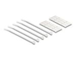 Delock 19″ Keystone Patchpanel mit 24 neigbaren Ports und Entlastungsschiene