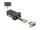 Delock D-Sub 9 Pin Buchse zu RJ12 Buchse Montagesatz schwarz
