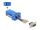 Delock D-Sub 9 Pin Buchse zu RJ12 Buchse Montagesatz blau
