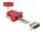 Delock D-Sub 15 Pin Stecker zu RJ12 Buchse Montagesatz rot