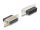Delock D-Sub 15 Pin Buchse zu RJ12 Buchse Montagesatz rot