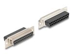 Delock D-Sub 25 Pin Buchse zu RJ12 Buchse Montagesatz rot