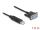 Delock USB 2.0 zu Seriell RS-232 Adapter Sub-D 9 Buchse mit Schrauben kompaktem Steckergehäuse 1,8 m FTDI