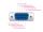 Delock USB 2.0 zu Seriell RS-232 Adapter Sub-D 9 Buchse mit Schrauben kompaktem Steckergehäuse 1,8 m FTDI