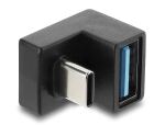 Delock Adapter 10 Gbps USB Type-C™ Stecker zu USB Typ-A Buchse, U-Form