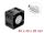 Delock DC Axiallüfter 12 V, 40 x 40 x 28 mm