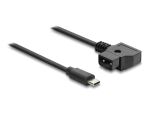 Delock D-Tap Spiralkabel zu USB Type-C™ Stecker 1 m