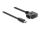 Delock D-Tap Spiralkabel zu USB Type-C™ Stecker 1 m
