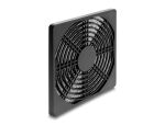 Delock Lüftergitter mit Staubfilter 150 x 150 mm schwarz