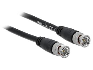 Delock Kabel BNC Stecker zu BNC Stecker 75 Ohm 2 m