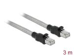 Delock RJ45 Kabel Cat.6A U/FTP mit Metallmantel 3 m