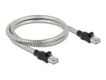 Delock RJ45 Kabel Cat.6A U/FTP mit Metallmantel 3 m