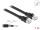 Delock Netzwerkkabel RJ45 Cat.6A F/UTP mit innerem Metallmantel 1 m