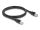 Delock Netzwerkkabel RJ45 Cat.6A F/UTP mit innerem Metallmantel 1 m
