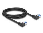 Delock RJ45 Netzwerkkabel Cat.6A S/FTP links gewinkelt 2...