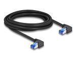 Delock RJ45 Netzwerkkabel Cat.6A S/FTP rechts gewinkelt 3...