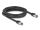 Delock RJ45 Netzwerkkabel Cat.6A U/FTP ultra flexibel mit innerem Metallmantel 5 m schwarz